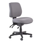 Roma 3 Lever Mid Back Charcoal Chair image
