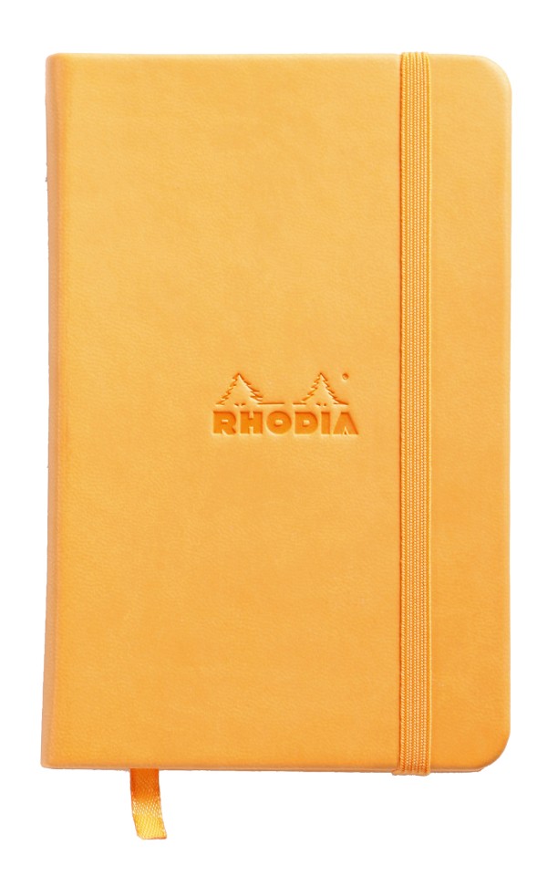 Rhodia Web Notebook Pocket Lined 192 Pages Orange