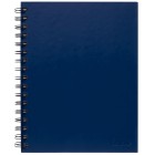 Icon Spiral Notebook Hard Cover Ruled A5 200 Pages Blue image