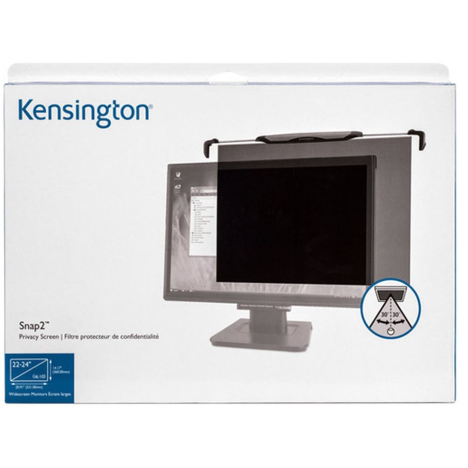 Kensington Snap2 Privacy Screen For Widescreen 22-24