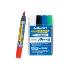 Artline 577 Whiteboard Marker Bullet Tip 2.0mm Assorted Colours Set 4 image