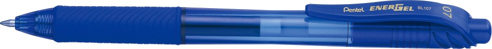 Pentel Bl107 Energel X Gel Ink Pen Retractable 0.7mm Blue