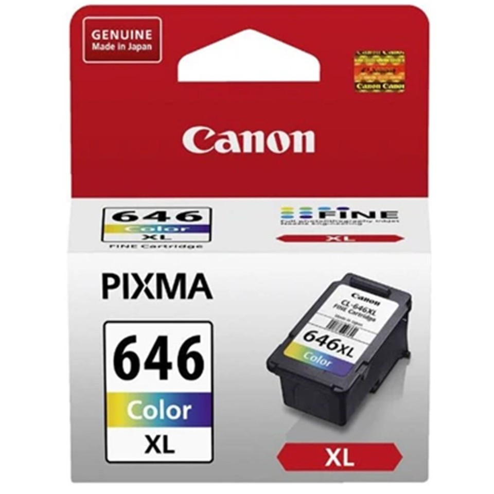 Canon PIXMA Inkjet Ink Cartridge CL646XL High Yield Tri Colour