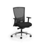 Chair Solutions Domino Managerial Mesh Back Chair Black image