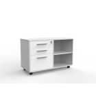Knight Cubit Caddy Left or Right Hand Drawer 640(h)x993(w)x460(d)mm White image