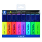 Staedtler Textsurfer Classic Highlighter Assorted Colours Pack 8 image
