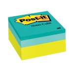 Post-It Cube Notes Green Wave 76 x 76mm image