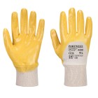 Yellow Nitrile Light Knitwrist Glove Xl image