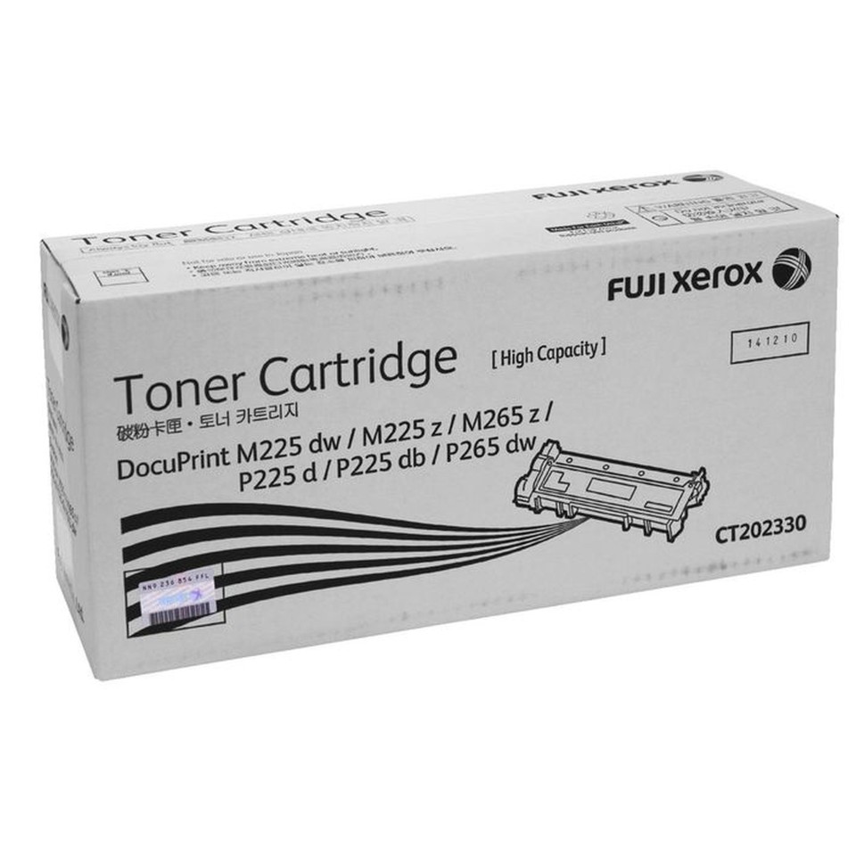 Fuji Xerox Laser Toner Cartridge CT202330 Black