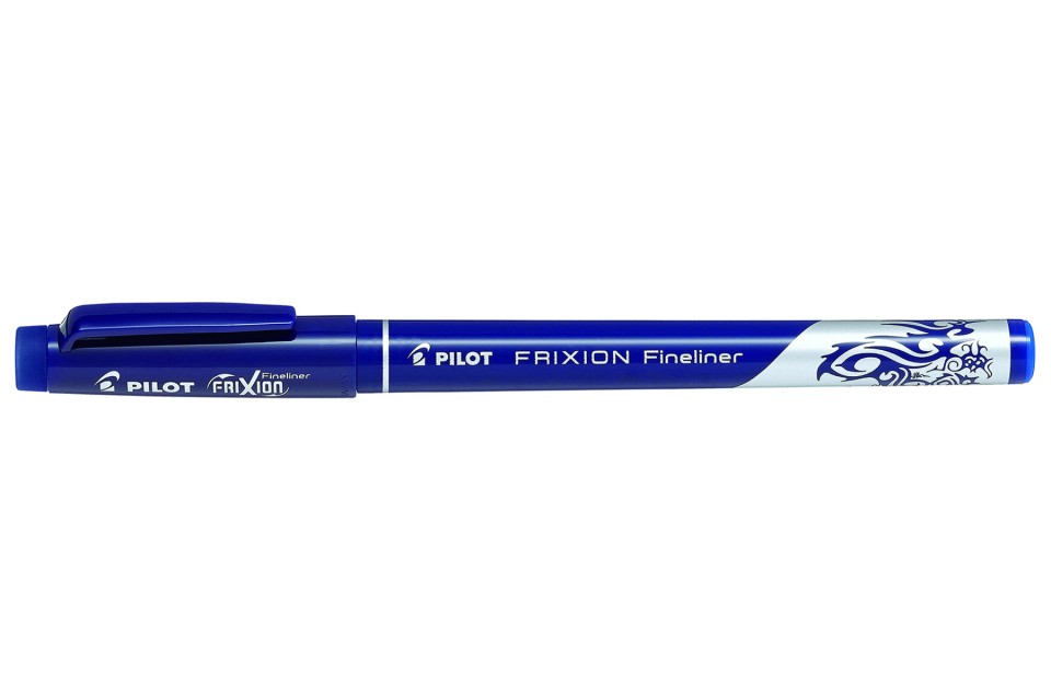 Pilot Frixion Erasable Fineliner Pen Sw-ff-l Blue