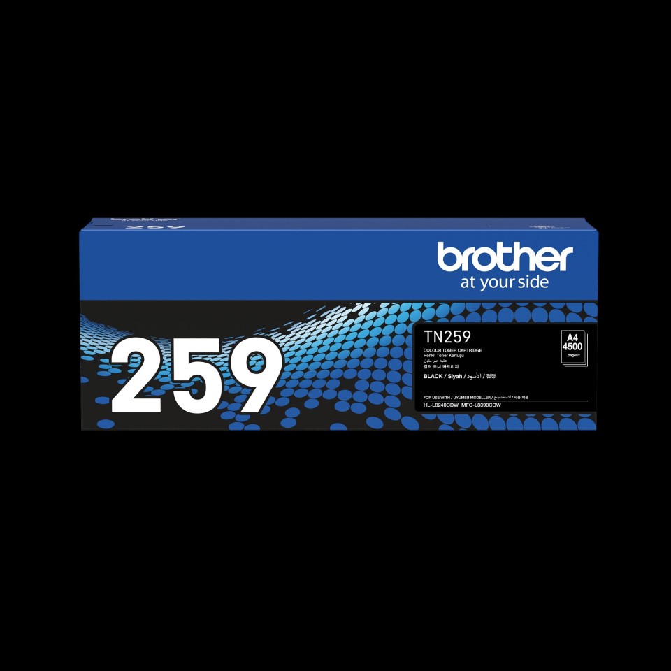 Brother Laser Toner Cartridge TN259 Super High Yield Black