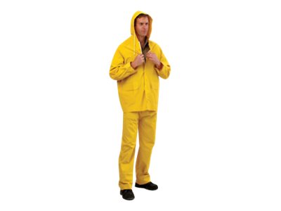 Prochoice PVC Rain Jacket Small Yellow