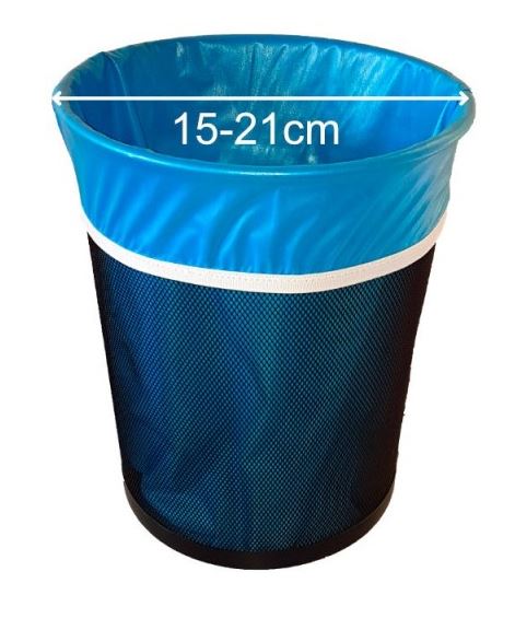Reusable Bin Liner 30cm (W) X 30cm (H) Small Aqua