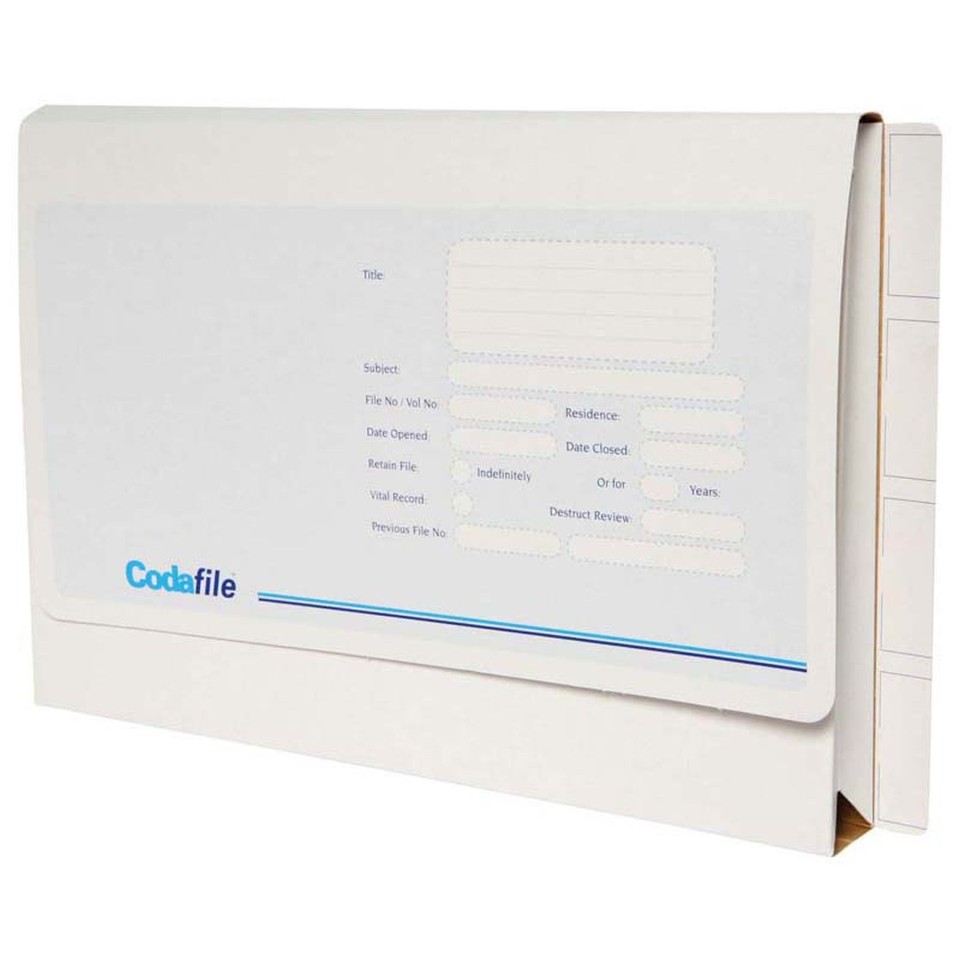 Codafile Lateral File Wallet With Flap Box 20