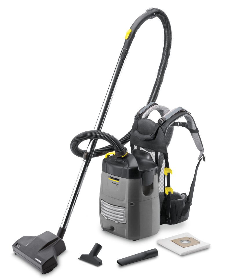Karcher Bv 5/1 Backpack Vacuum Cleaner Grey 5 Litre