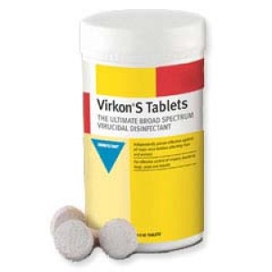 Virkon 5G Disinfectant Tablets Pack of 10