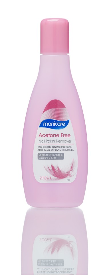 Manicare Acetone Free Nail Polish Remover 200ml