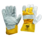 Pro Choice 940gy Yellow/Grey Leather Gloves One Size Pair image