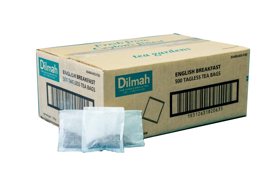 Dilmah Speciality English Breakfast Tagless Tea Bags Box 500
