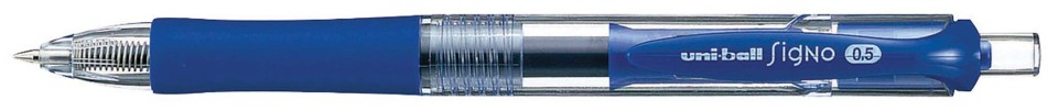 Uni Signo 152 Pen Retractable Micro 0.5mm Blue
