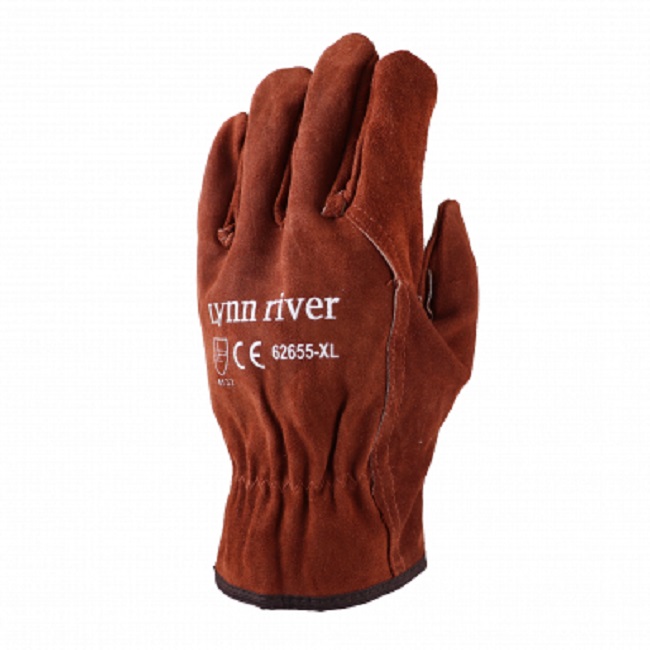 Lynn River Ultra Suede Winter Gloves Brown