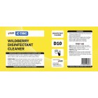 Label - C-tec Wildberry Disfectant Spray Bottle Label - Sheet of 3 image