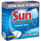 Sun Platinum-Eco Dishwasher Tablets Box of 70