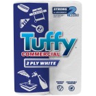 Tuffy Commercial 2 Ply Paper Towel White 60 Sheets Per Roll Pack of 2 image
