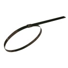Powerforce Metal Cable Tie 316ss Stainless Steel Coated  300mm x 4.6mm 100pk image