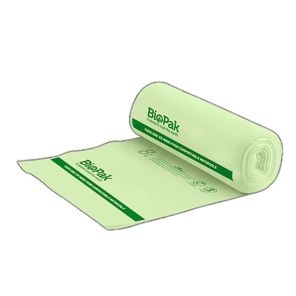 Compostable 8l Bioplastic Bag 1000 Per Carton