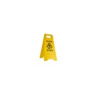 A Frame Warning Wet Floor Sign Yellow BASAC11Y image