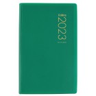 Collins 2023 Pocket Diary A6.5 Day To Page PVC Green image