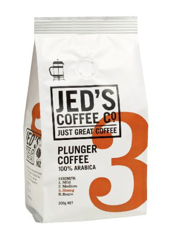 Jed's No 3 Plunger/filter Coffee 200g