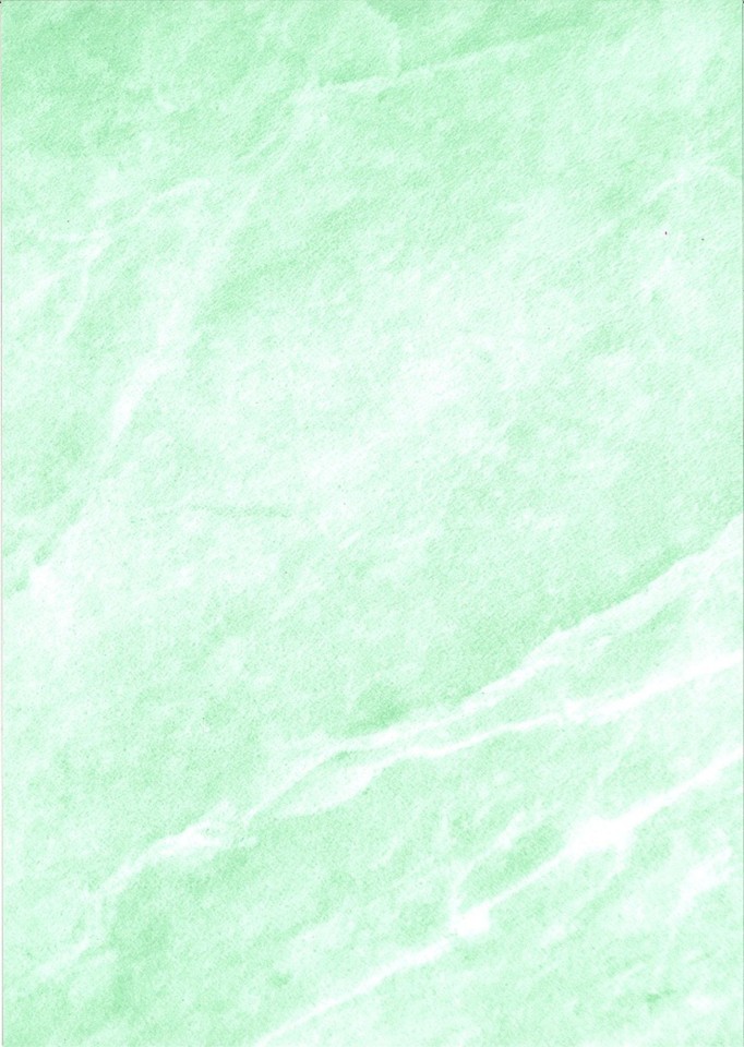 Marble Paper 210gsm A4 Green Pack 5