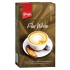 Greggs Cafe Gold Flat White Instant Coffee Sachets 150g Pack 10 image