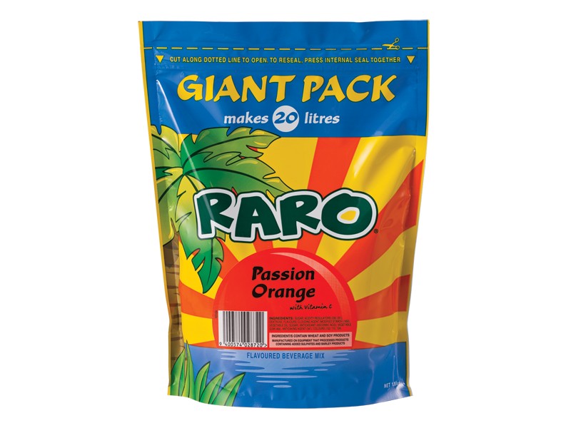 Raro Passion Orange 1.6kg