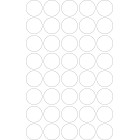 B&F Labels Gloss Circle 32mm Dia (100) image