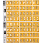 Filecorp C-Ezi Alpha Lateral Labels Letter E 24mm Sheet 40 image