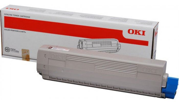 OKI Laser Toner Cartridge C831N Yellow