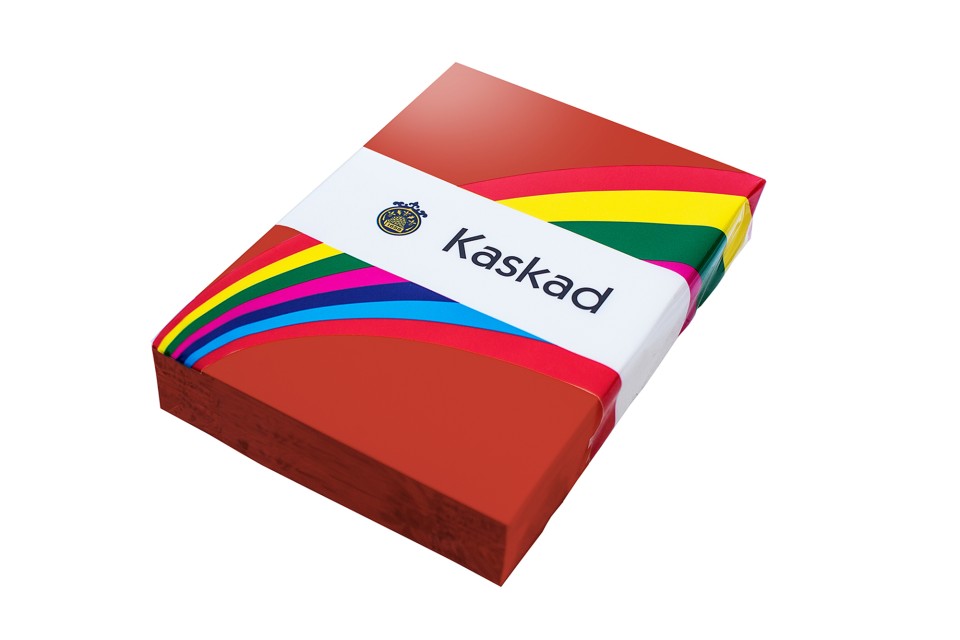 Kaskad Colour Paper 160gsm A3 Robin Red Pack 250
