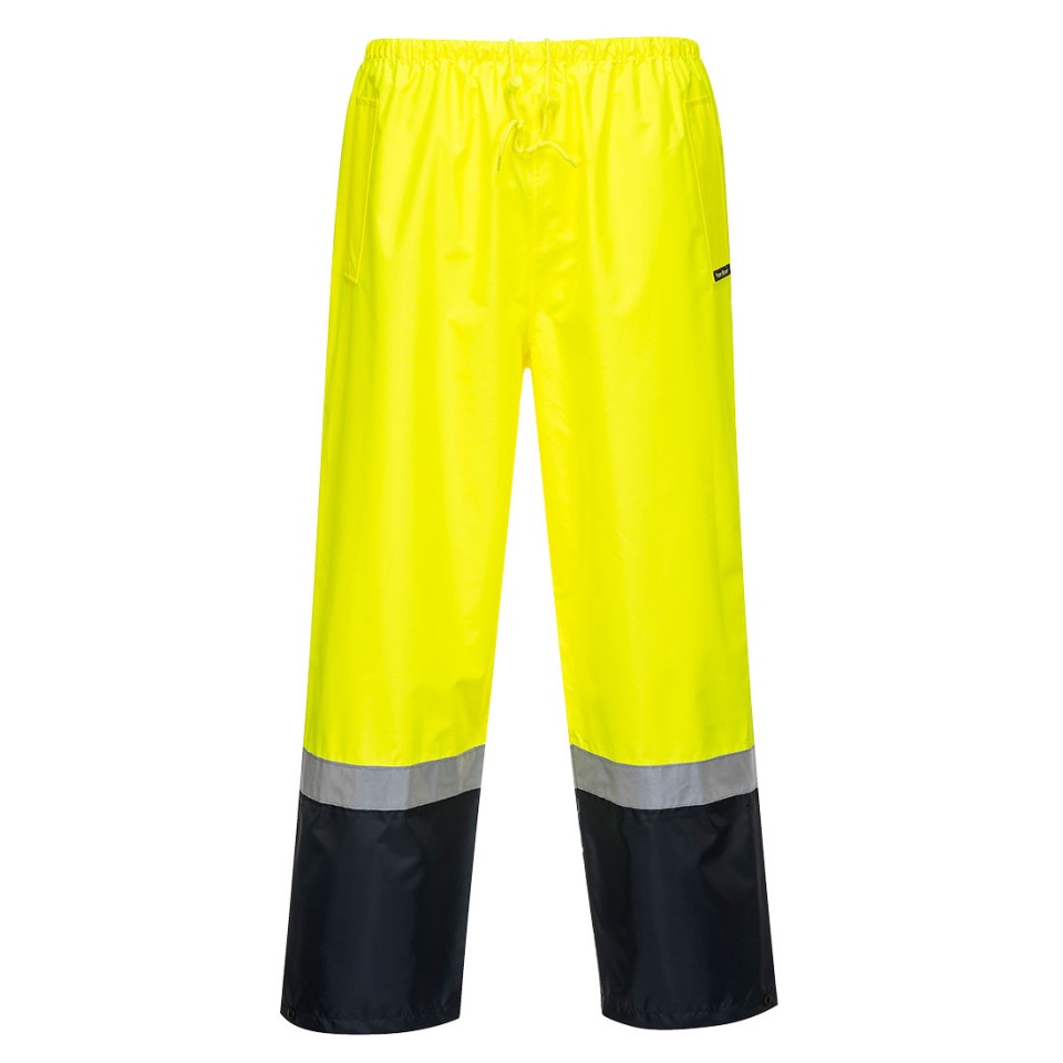 Mp202 Wet Weather Pull-on Pants Yellow/navy S/m