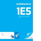 Warwick 1E5 Exercise Book 48 Leaf Extra Quad 7mm 255x205mm image