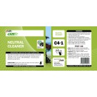 Care4 Neutral Cleaner Label - Sheet of 3 image