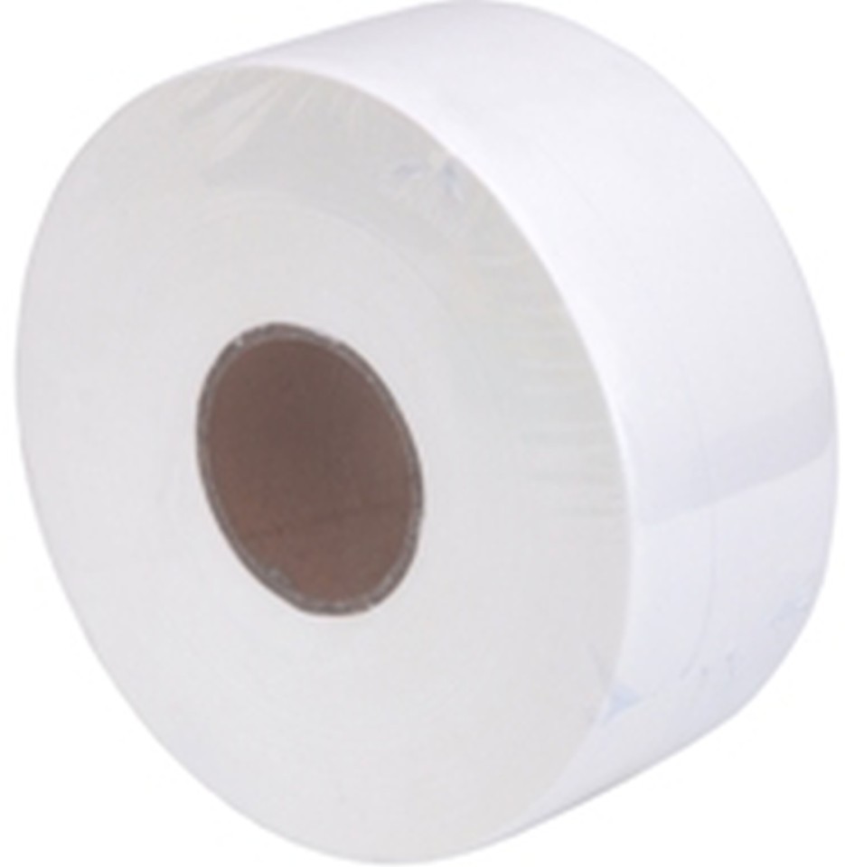 Pacific Green Recycled Jumbo Toilet Roll 2 Ply 300 Metres per roll White Carton 8