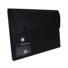 OSC Document Wallet 100% Recycled Cardboard A4 Black image