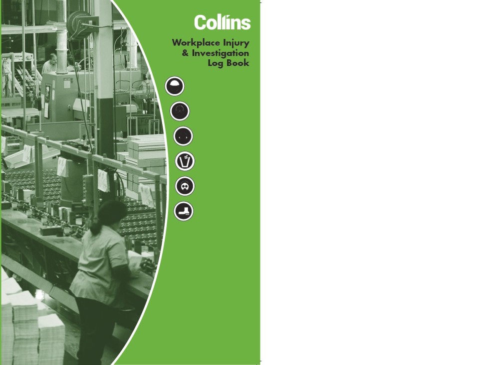 Collins Register Injury and Investigation Book A4 50 Leaf