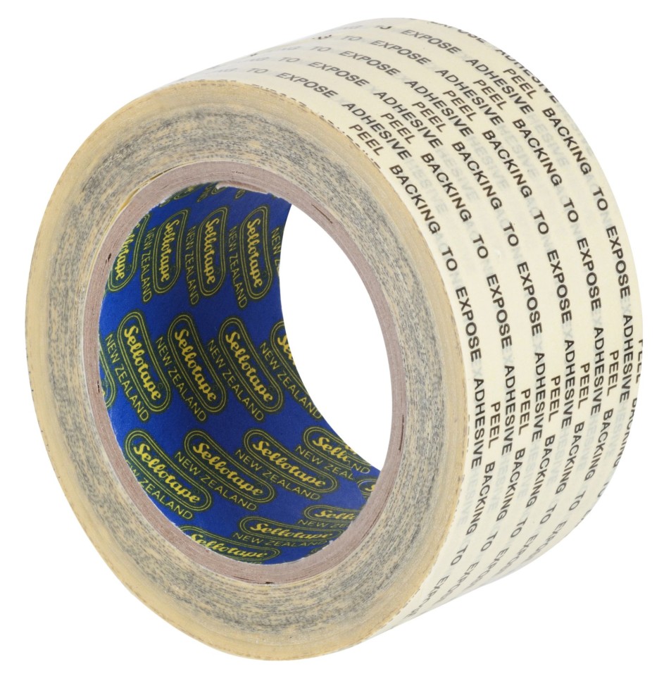 Sellotape 1205 Double Sided Tape 15mm x 33m Roll