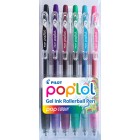Pilot Pop'lol Gel Ink Pens 0.7 Assorted Colours Pack 6 image