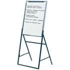 Quartet Futura Whiteboard Easel Flipchart Melamine 860 x 685mm image
