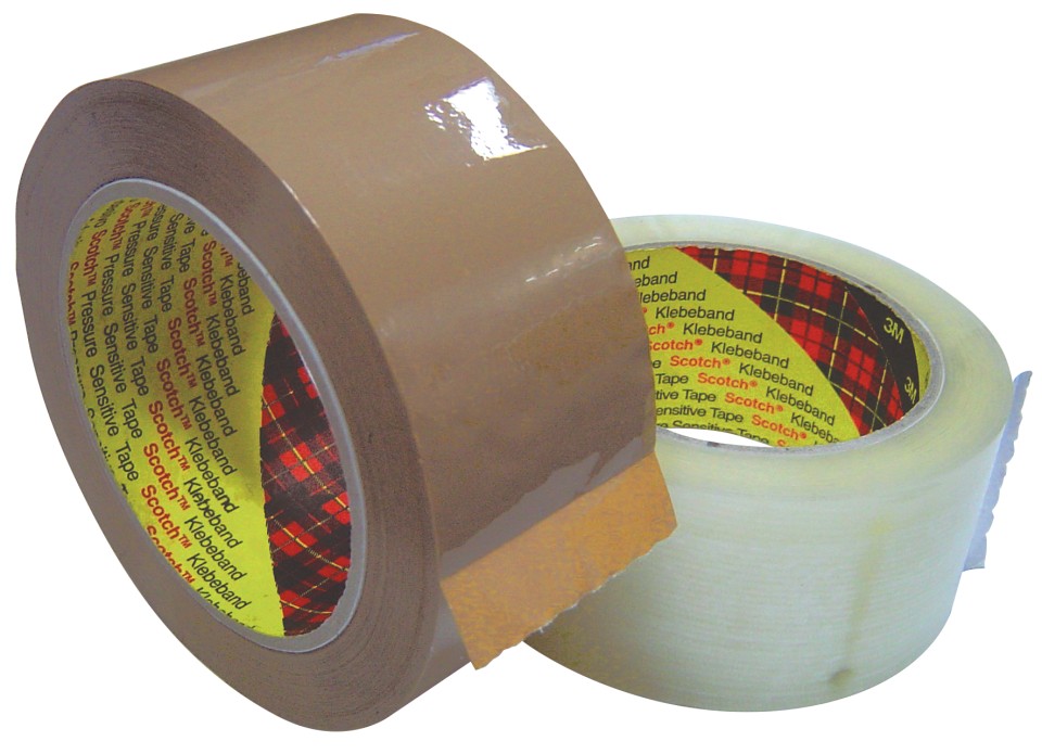 Scotch 311 Box Sealing Tape, Clear, 48mm x 100m